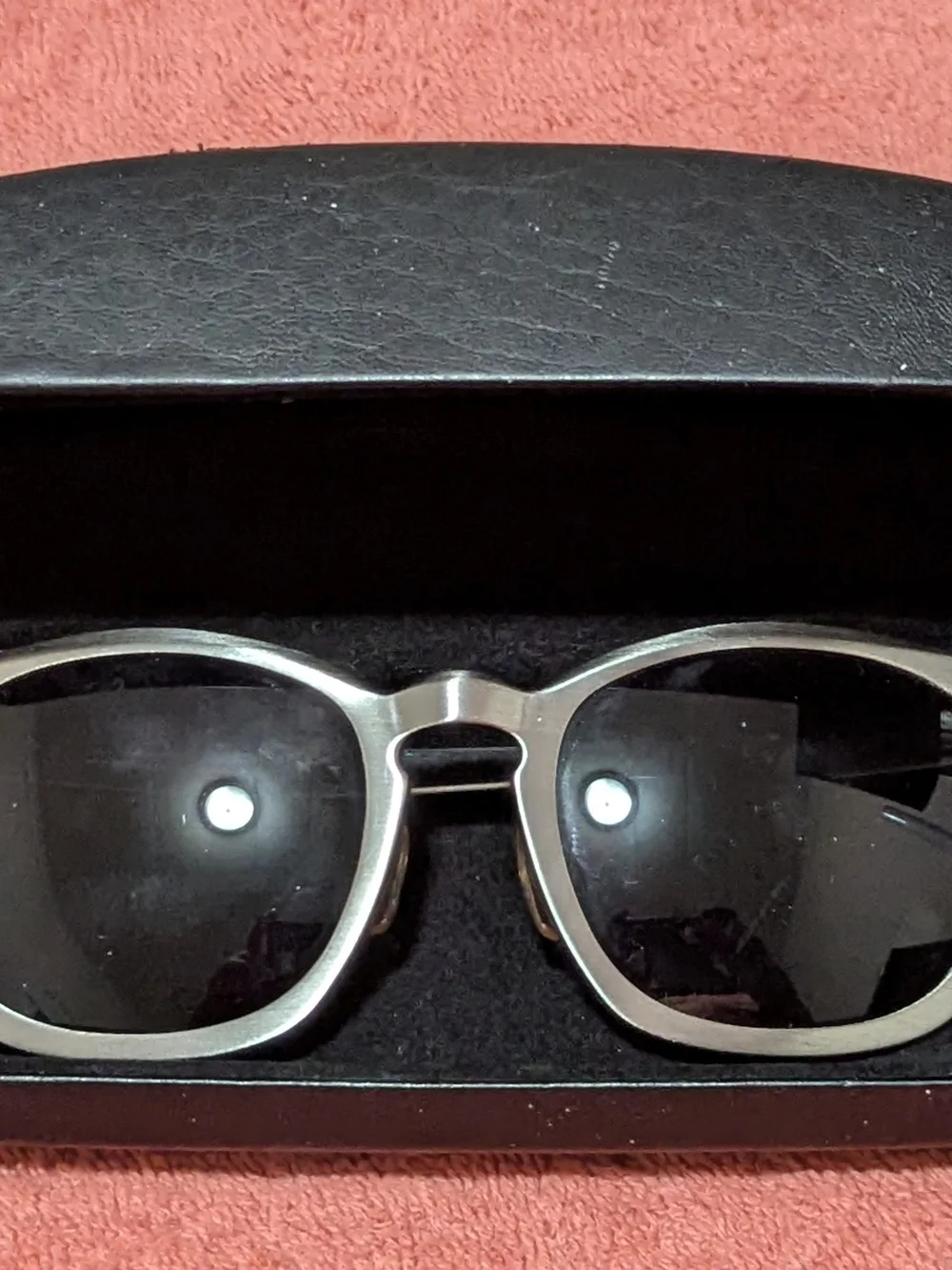 Alexander Wang Silver Metal Frame Sunglasses